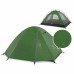 Палатка туристическая Naturehike P-Series NH18Z033-P, 3-местная, 205x110x205 см, темно-зеленый