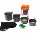 Набор посуды NatureHike NH15T401-G, 2-3 персоны