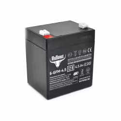 Аккумулятор тяговый Rutrike 6-GFM-4,5, 12V, 4,5Ah