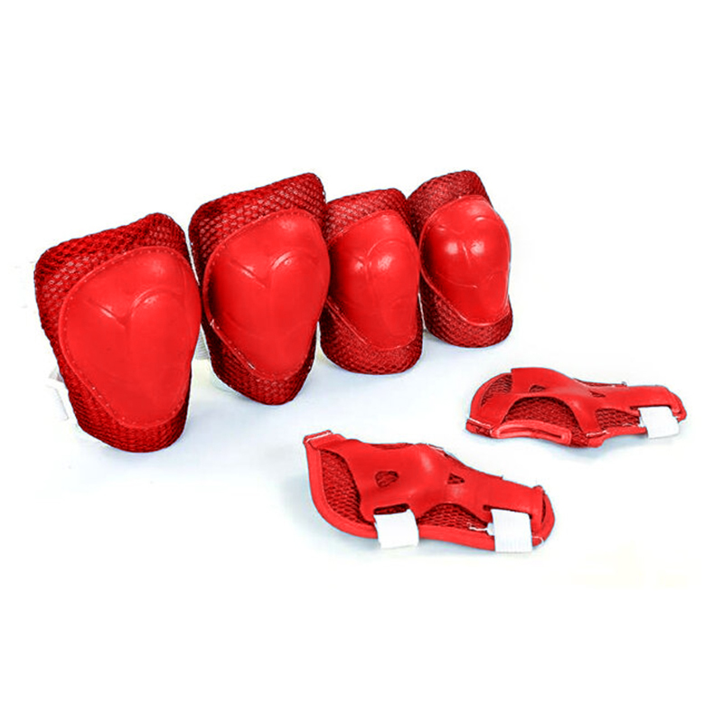 Комплект защиты детский Trix Champion, размер M, красный