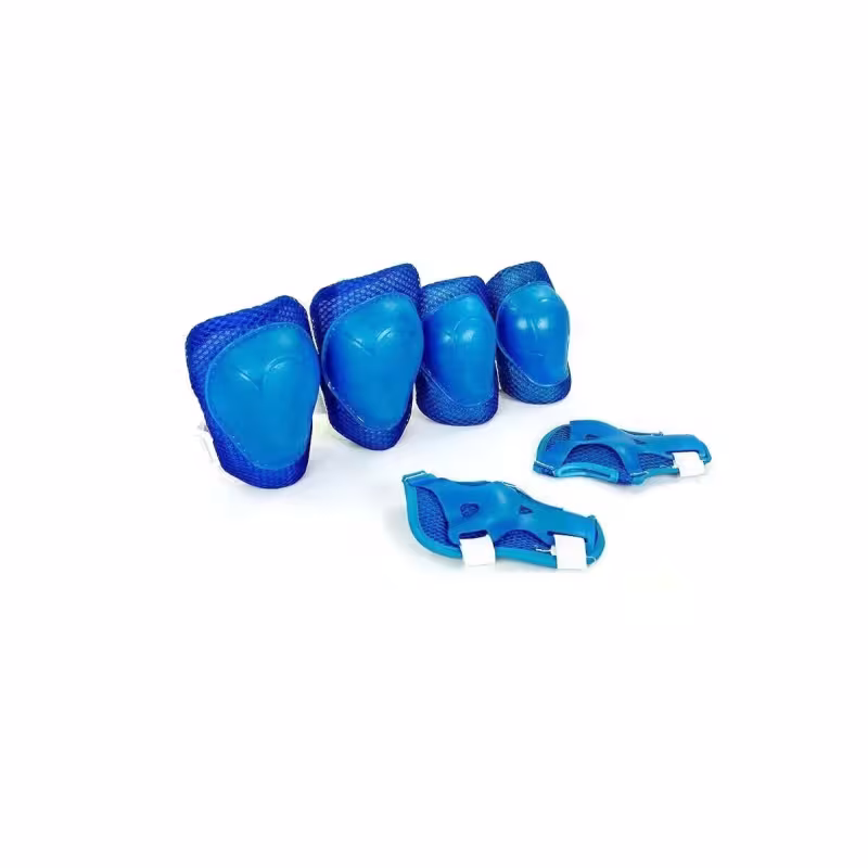 Комплект защиты детский Trix Cosmic, размер M, синий 