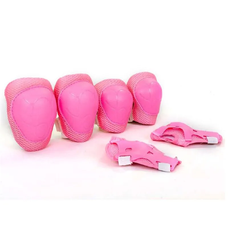 Комплект защиты детский Trix Little Princess, размер M, розовый