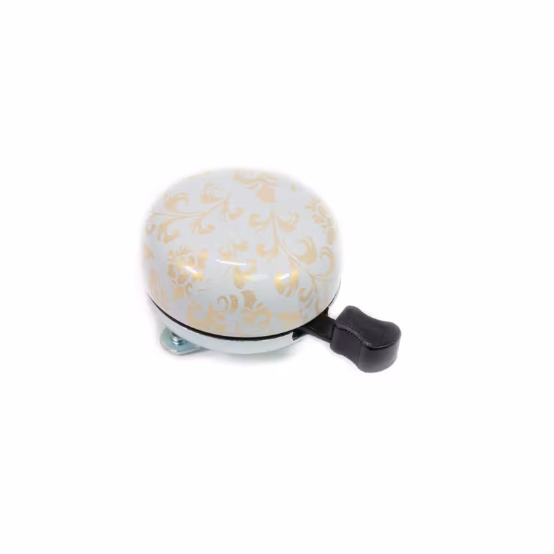 Звонок велосипедный Nuvo 55 мм, сталь, цветы