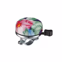 Звонок велосипедный Nuvo 55 мм, сталь, цветы