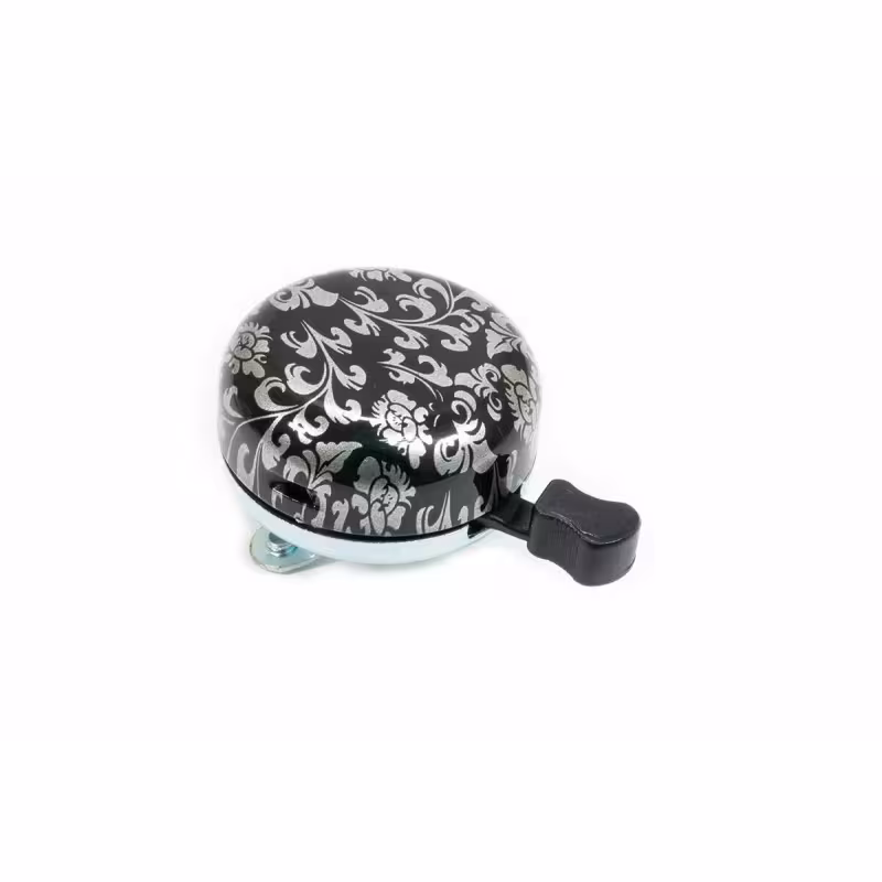 Звонок велосипедный Nuvo 55 мм, сталь, цветы