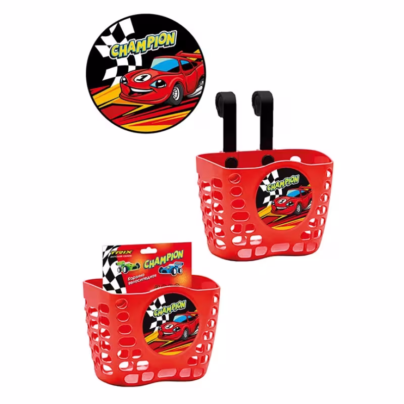 Корзина для детского велосипеда 12-16" на руль Trix Champion