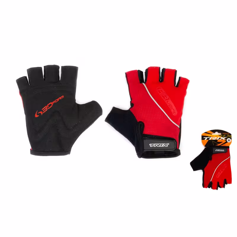 Велоперчатки Trix Nw GL-TX-018511D-S-R, размер S, красный