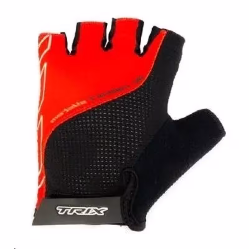 Велоперчатки Trix Nw GL-TX-018041A-L-BKR, L, черно-красные