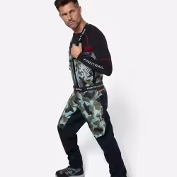 Полукомбинезон-вейдерсы Finntrail Speedmaster-Z 1529 CamoArmy, мембрана Hard-Tex, зеленый камуфляж, размер 44-46 (S), 165-175 см