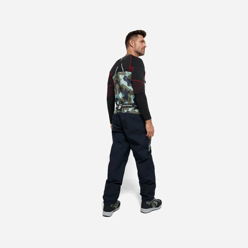 Полукомбинезон-вейдерсы Finntrail Speedmaster-Z 1529 CamoArmy, мембрана Hard-Tex, зеленый камуфляж, размер 44-46 (S), 165-175 см