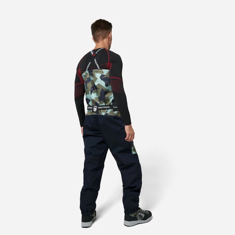 Полукомбинезон-вейдерсы Finntrail Speedmaster-Z 1529 CamoArmy, мембрана Hard-Tex, зеленый камуфляж, размер 44-46 (S), 165-175 см