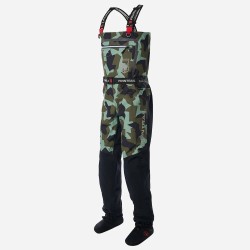 Полукомбинезон-вейдерсы Finntrail Speedmaster 1528 CamoArmy, мембрана Hard-Tex, зеленый камуфляж, размер 58-60 (XXL), 185-195 см