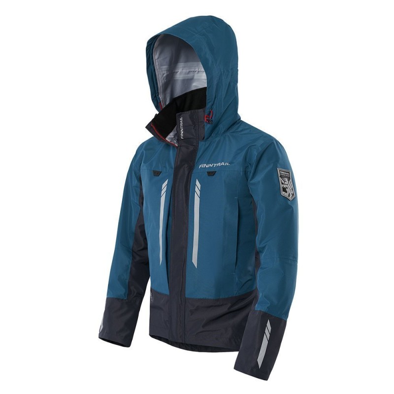 Куртка мужская Finntrail Greenwood 4021 Blue, мембрана Hard-Tex, синий, размер 48-50 (M), 170-180 см