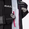 Куртка женская Finntrail Rachel 6455 Graphite, мембрана Hard-Tex, черный, размер 50-52 (XL), 170-180 см