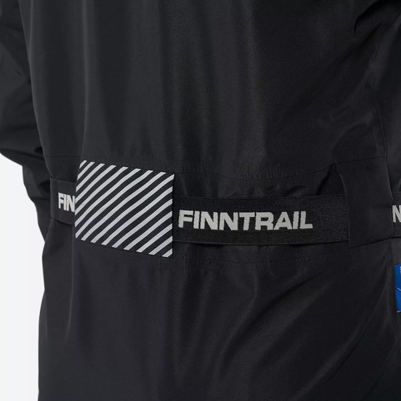 Куртка женская Finntrail Rachel 6455 Graphite, мембрана Hard-Tex, черный, размер 50-52 (XL), 170-180 см