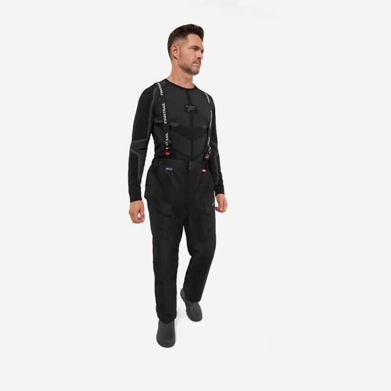 Костюм мужской Finntrail Thor 3420, мембрана Hard-Tex, черный, размер 62-64 (XXXL), 190-200 см