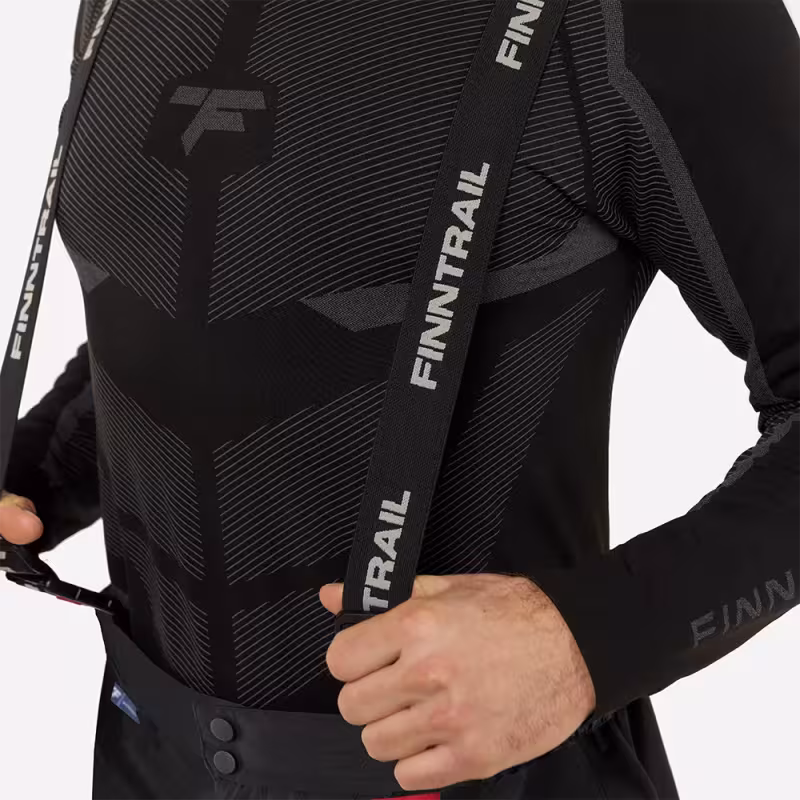 Костюм мужской Finntrail Thor 3420, мембрана Hard-Tex, черный, размер 62-64 (XXXL), 190-200 см