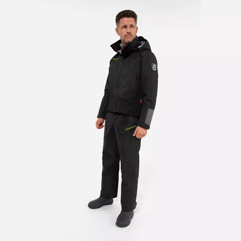 Костюм мужской Finntrail Thor 3420, мембрана Hard-Tex, черный, размер 62-64 (XXXL), 190-200 см
