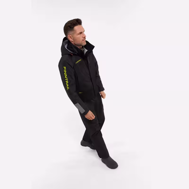 Костюм мужской Finntrail Thor 3420, мембрана Hard-Tex, черный, размер 62-64 (XXXL), 190-200 см