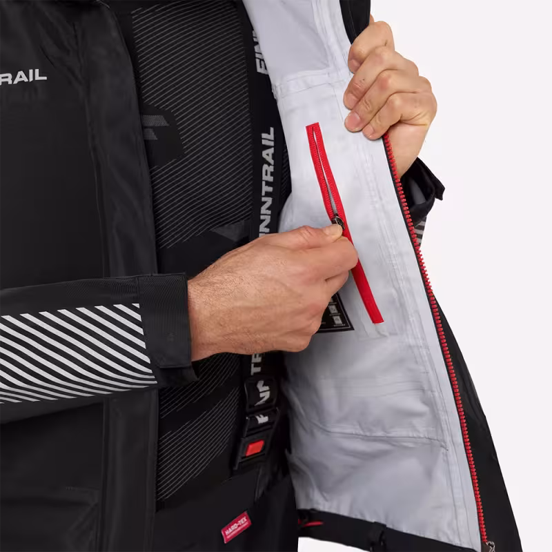 Костюм мужской Finntrail Thor 3420, мембрана Hard-Tex, черный, размер 62-64 (XXXL), 190-200 см