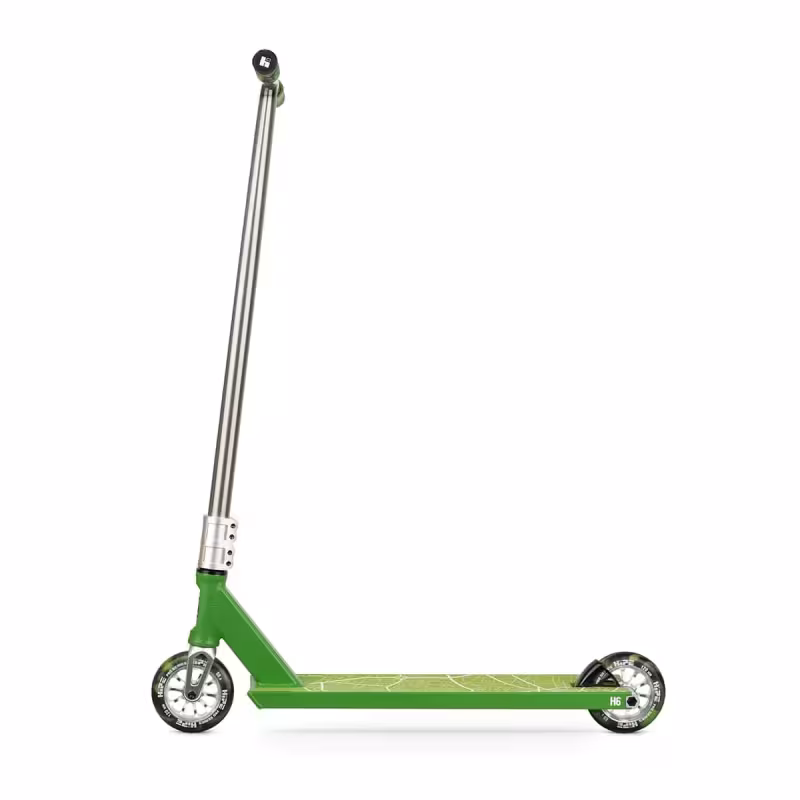 Самокат трюковой Hipe H6 raw/green