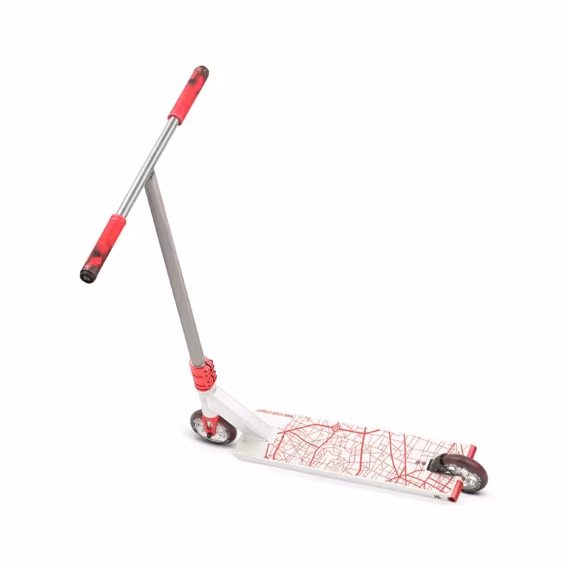 Самокат трюковой Hipe H6 raw/red/black