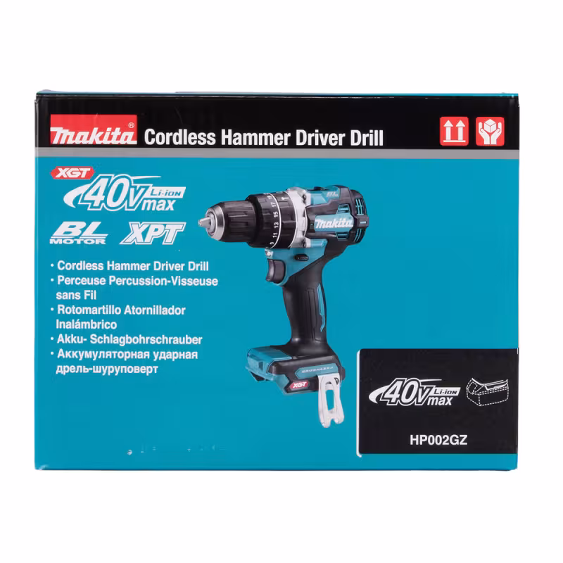 Дрель-шуруповерт ударная аккумуляторная Makita HP002GZ