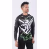 Джерси мужское Finntrail Jersey 6601 CamoArmy, полиэстер, черный, размер 44-46 (S), 165-175 см