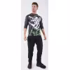 Джерси мужское Finntrail Jersey 6601 CamoArmy, полиэстер, черный, размер 54-56 (XL), 180-190 см