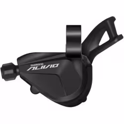 Шифтер Shimano ALIVIO M3100, левый, 2 скорости,  без индикатора, трос 1800 мм, черный