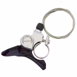 Шифтер Shimano tourney SL-A050, левый, 2 скорости, трос 1800мм, черный/серебристый