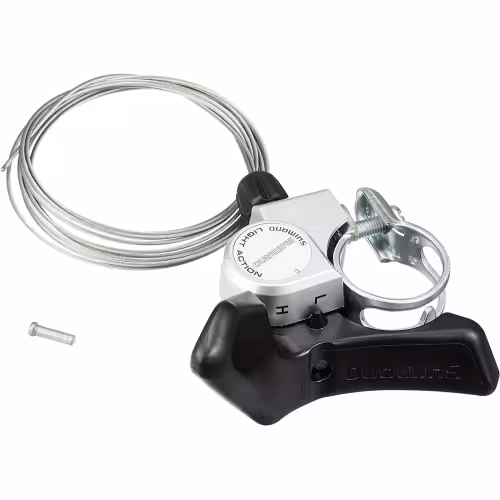 Шифтер Shimano A050 SL-A050 SIS, правый, 7 скоростей, трос 2050мм, черный