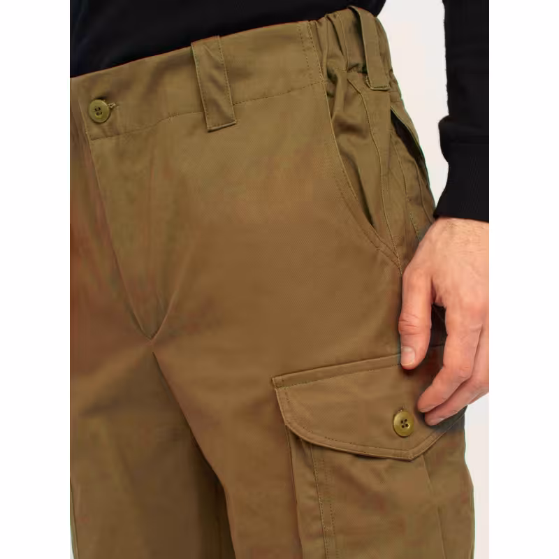 Брюки мужские Huntsman Крафт, ткань Cotton, коричневый, размер 44-46, 170-176 см