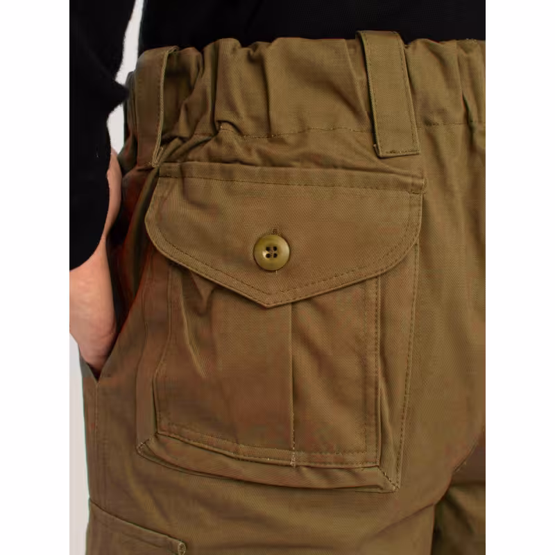 Брюки мужские Huntsman Крафт, ткань Cotton, коричневый, размер  48-50, 170-176 см