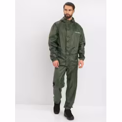 Костюм-дождевик мужской Huntsman (Восток) ВВЗ Шторм, ткань Таффета, зеленый, размер 48-50, 176 см