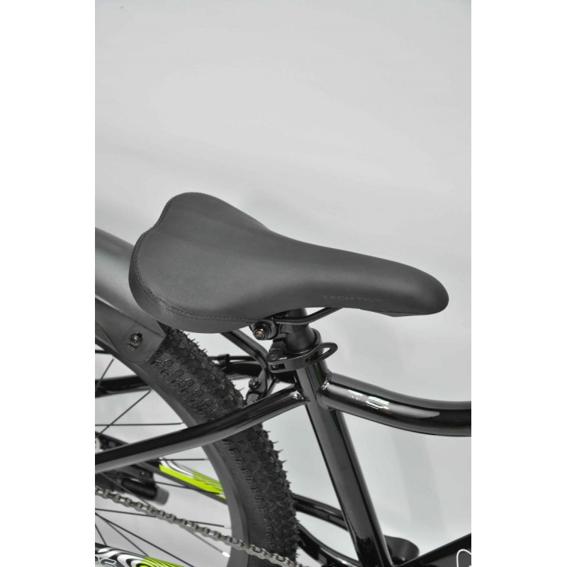 Велосипед горный Tech Team Aria 26 NN010411, рама 14", 7 скоростей, черный