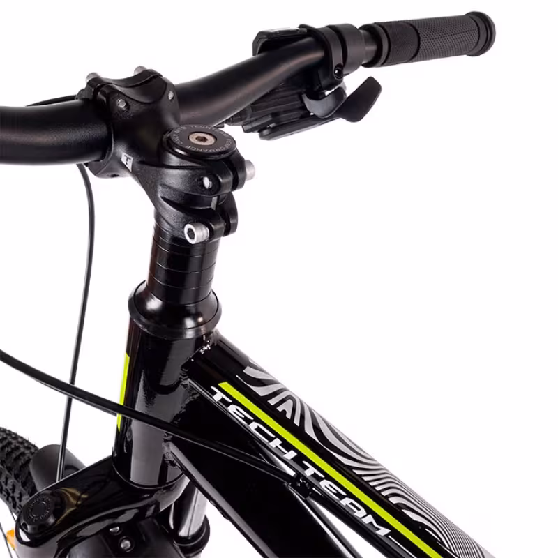 Велосипед горный Tech Team Aria 26 NN010413, рама 16", 7 скоростей, черный