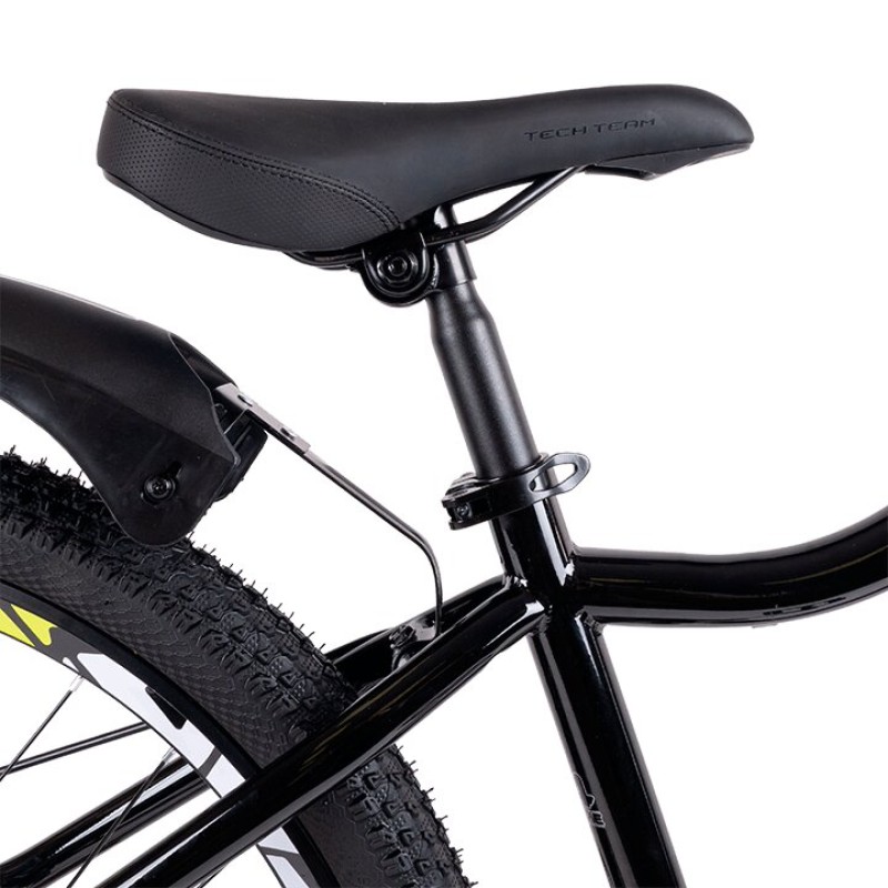 Велосипед горный Tech Team Aria 26 NN010413, рама 16", 7 скоростей, черный