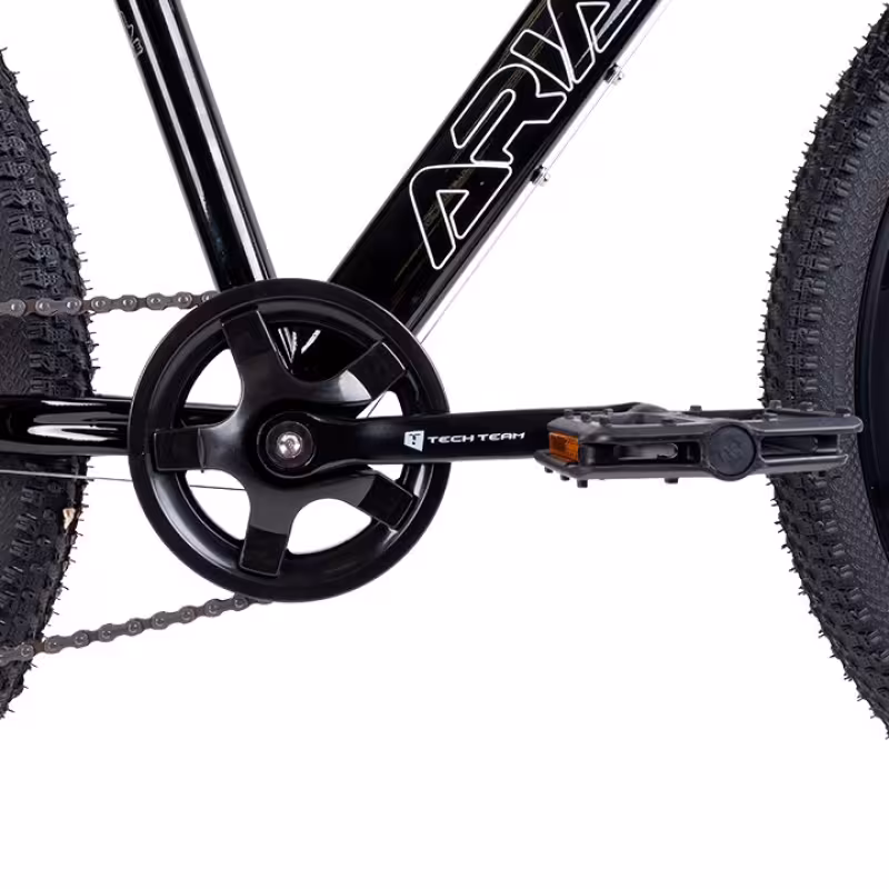 Велосипед горный Tech Team Aria 26 NN010413, рама 16", 7 скоростей, черный