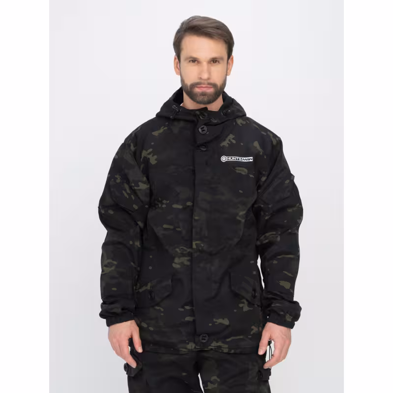 Костюм мужской Huntsman (Восток) Горка-3, ткань смесовая Рип-Стоп, мультикам City, размер 48-50, 182-188 см