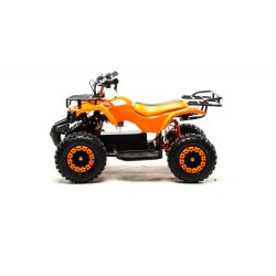 Квадроцикл детский аккумуляторный Motoland ATV E008, 800Вт, оранжевый