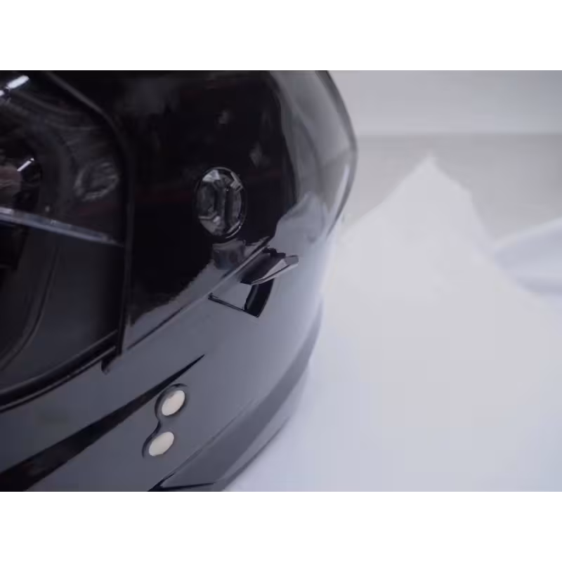 Мотошлем AiM JK802, черный глянцевый, размер L