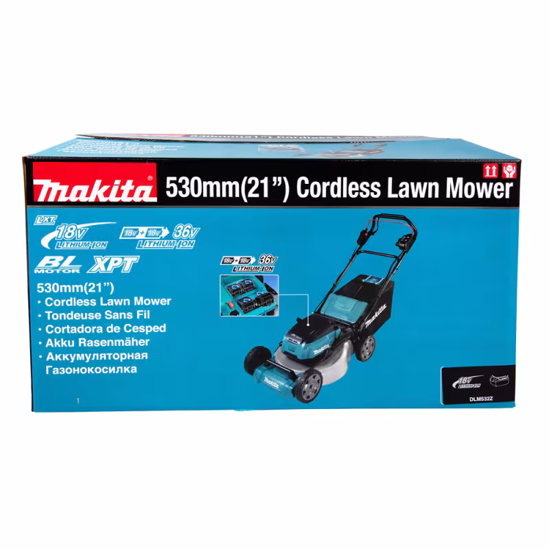Газонокосилка аккумуляторная Makita DLM532Z