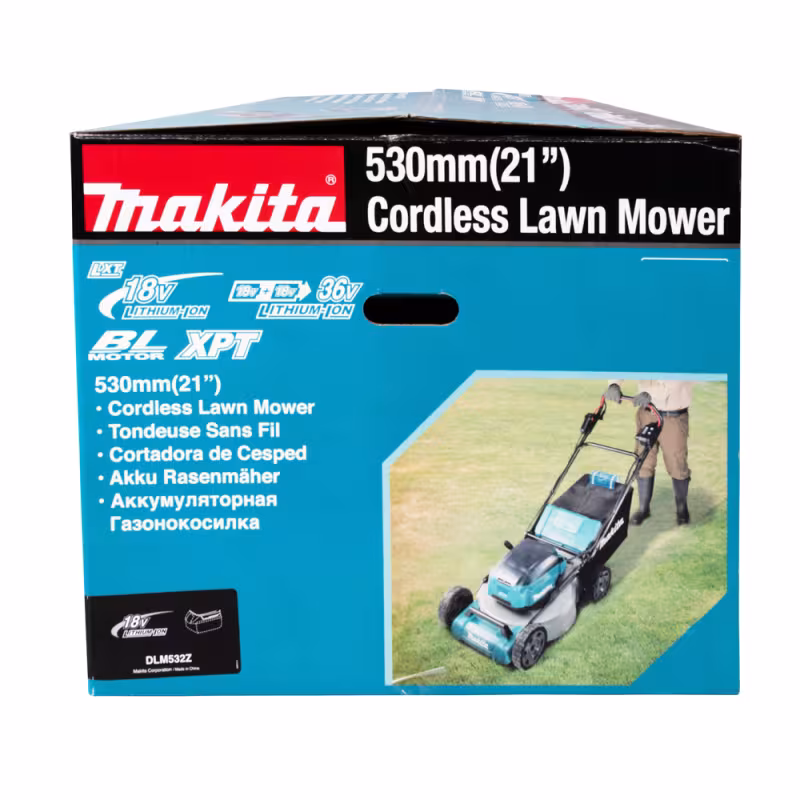 Газонокосилка аккумуляторная Makita DLM532Z