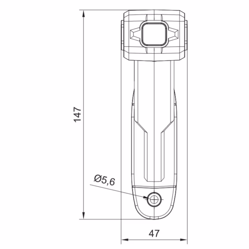 Фонарь габаритный LED Fristorm FT-146P правый