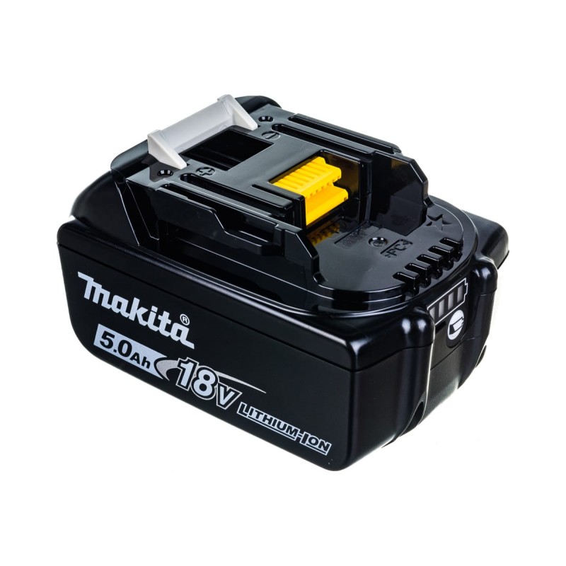 Комплект Makita из двух аккумуляторов BL1850B и зарядного устройства DC18RC (Li-ion, 18В, 2х2,5Ач)