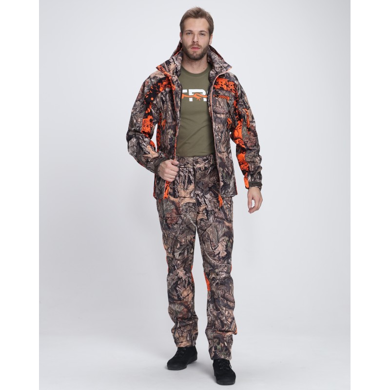 Костюм сигнальный мужской Triton Gear Chameleon PRO -5, ткань Софтшелл, принт Лес, размер 52-54 (L), 182-188 см
