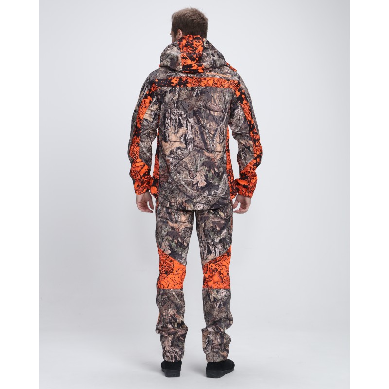 Костюм сигнальный мужской Triton Gear Chameleon PRO -5, ткань Софтшелл, принт Лес, размер 52-54 (L), 182-188 см