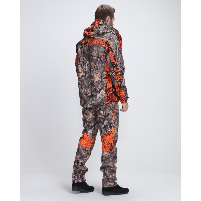 Костюм сигнальный мужской Triton Gear Chameleon PRO -5, ткань Софтшелл, принт Лес, размер 52-54 (L), 182-188 см