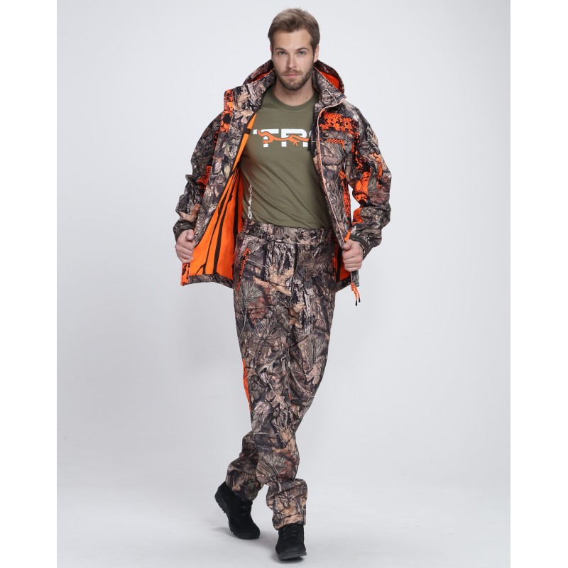 Костюм сигнальный мужской Triton Gear Chameleon PRO -5, ткань Софтшелл, принт Лес, размер 52-54 (L), 182-188 см